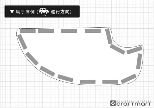 スズキワゴンrスマイルガードマットキックガード後部座席ドアトリ