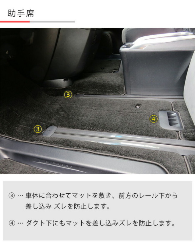 【11/30から48時間限定のPアップ】アルファードフロアマットラゲ