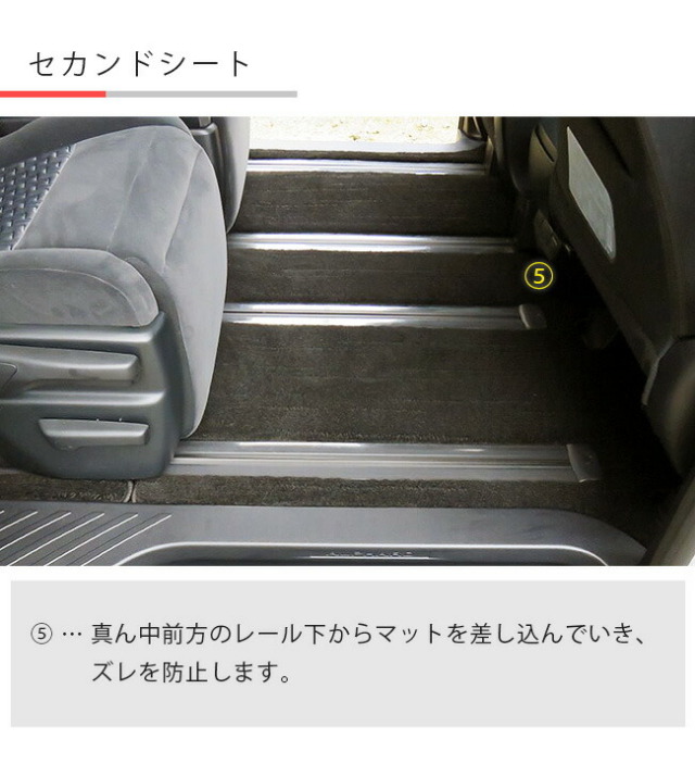 アルファードフロアマットラゲッジマットサイドステップマットセ