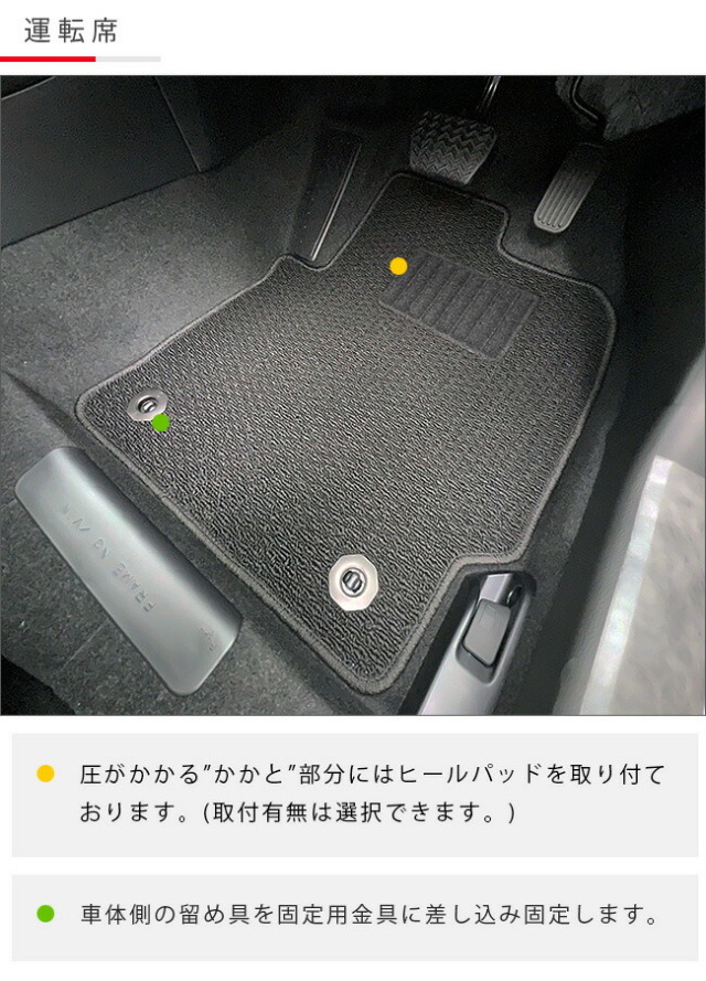 カローラスポーツフロアマット210系NAシリーズTOYOTACOROLLASpor