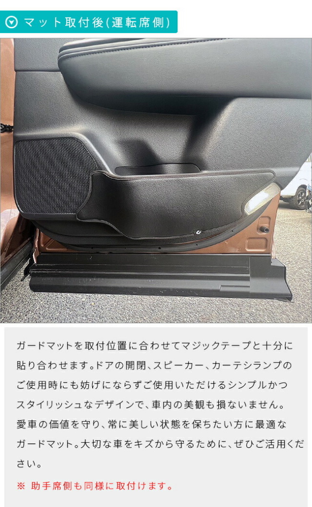 トヨタクラウンクロスオーバーTZSH35AZSH35ガードマットキックガ