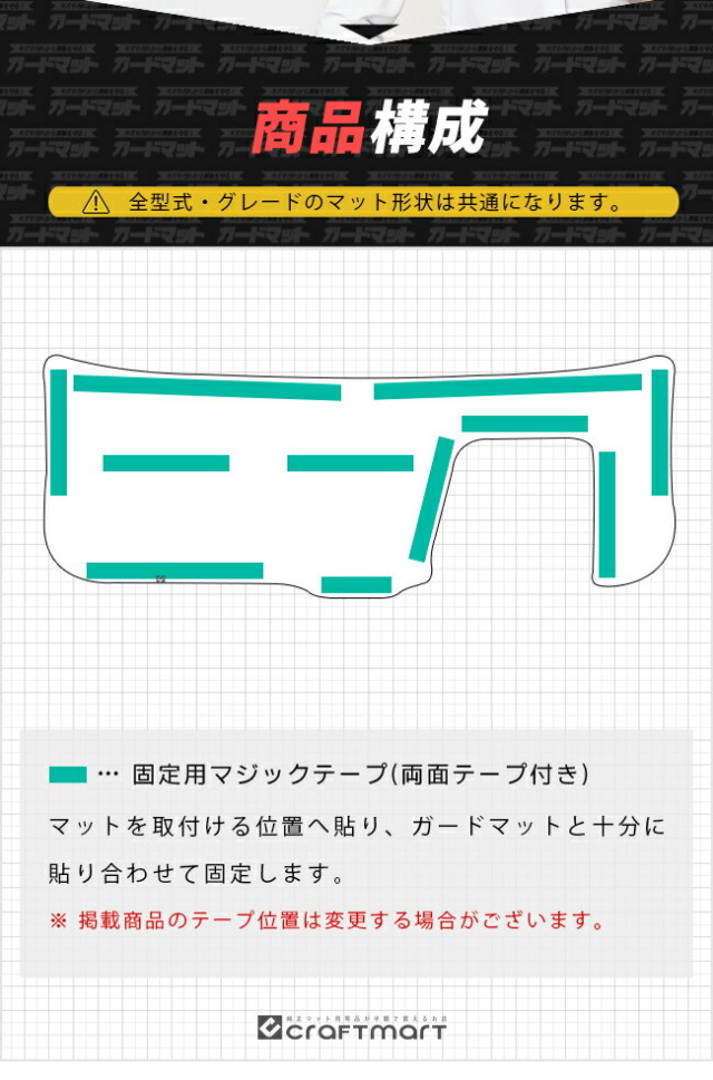 トヨタクラウンスポーツAZSH36WAZSH37Wガードマットキックガード