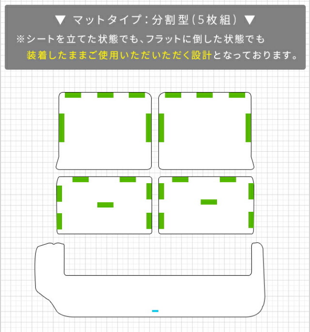 トヨタランドクルーザー250ラゲッジマットDXシリーズ7人乗りアク