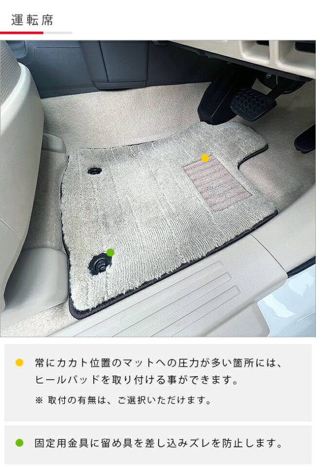 トヨタプラド150系後期フロアマットSTDシリーズTRJ150WGDJ150W車
