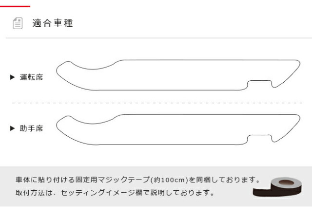 トヨタプリウス50系ガードマットドアトリム用ZVW50ZVW51ZVW55TOY