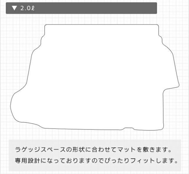 トヨタプリウス60系ラゲッジマットDXシリーズ内装アクセサリーカ