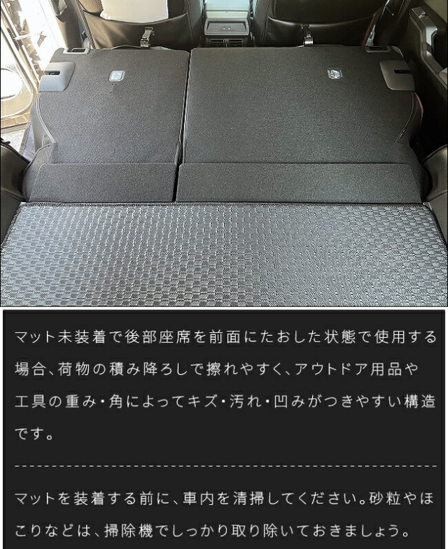 トヨタラヴ4ラゲッジマットLXシリーズ60系専用アクセサリー内装カ
