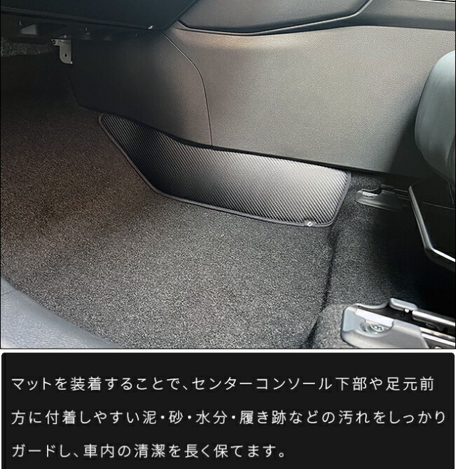トヨタラヴ4ガードマットセンターコンソール下部用60系専用キック