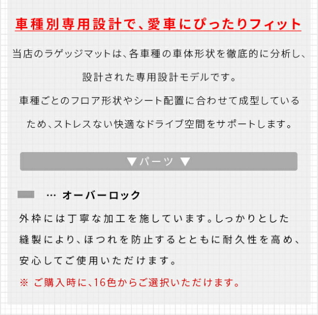 トヨタラヴ4ラゲッジマットDXシリーズ60系専用アクセサリー内装カ