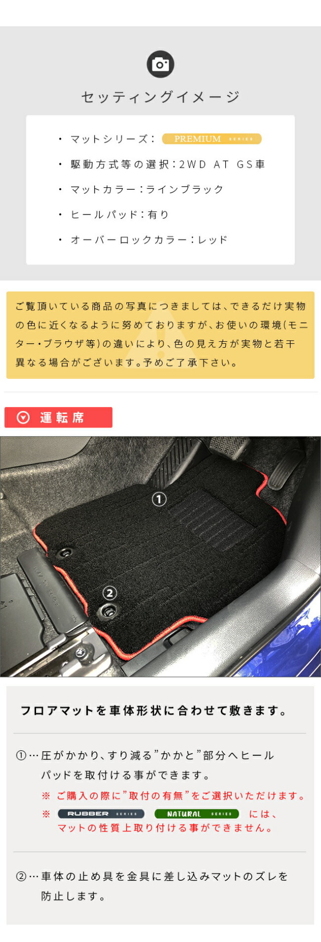 トヨタヤリスフロアマットDXシリーズカーマットTOYOTAYARIS専用内