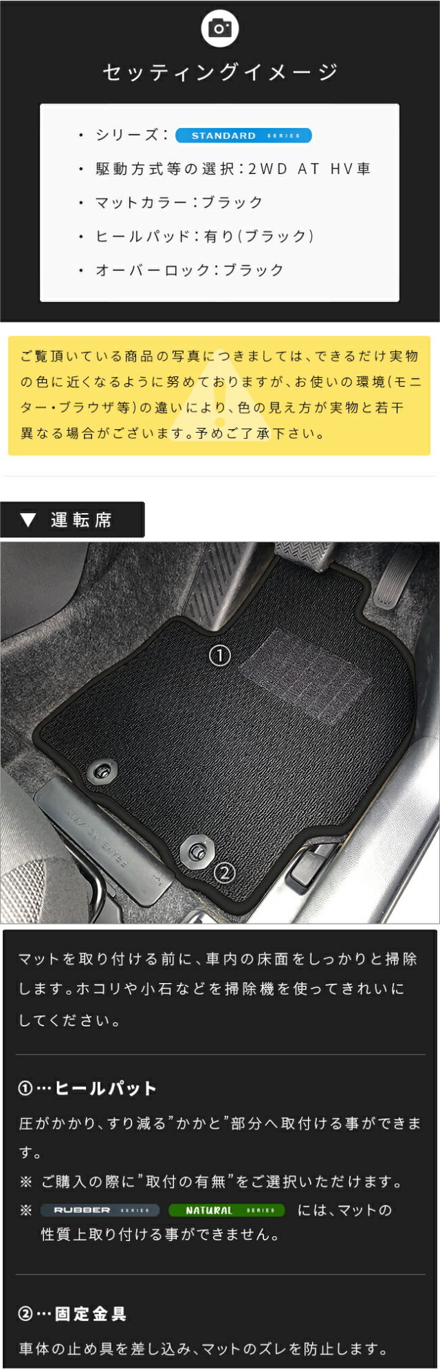 トヨタヤリスクロスフロアマットラゲッジマットDXシリーズ10系専