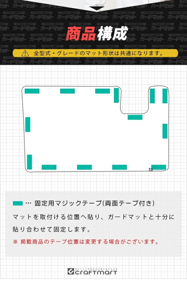 トヨタ クラウンスポーツ AZSH36W AZSH37W ガードマット キックガード
