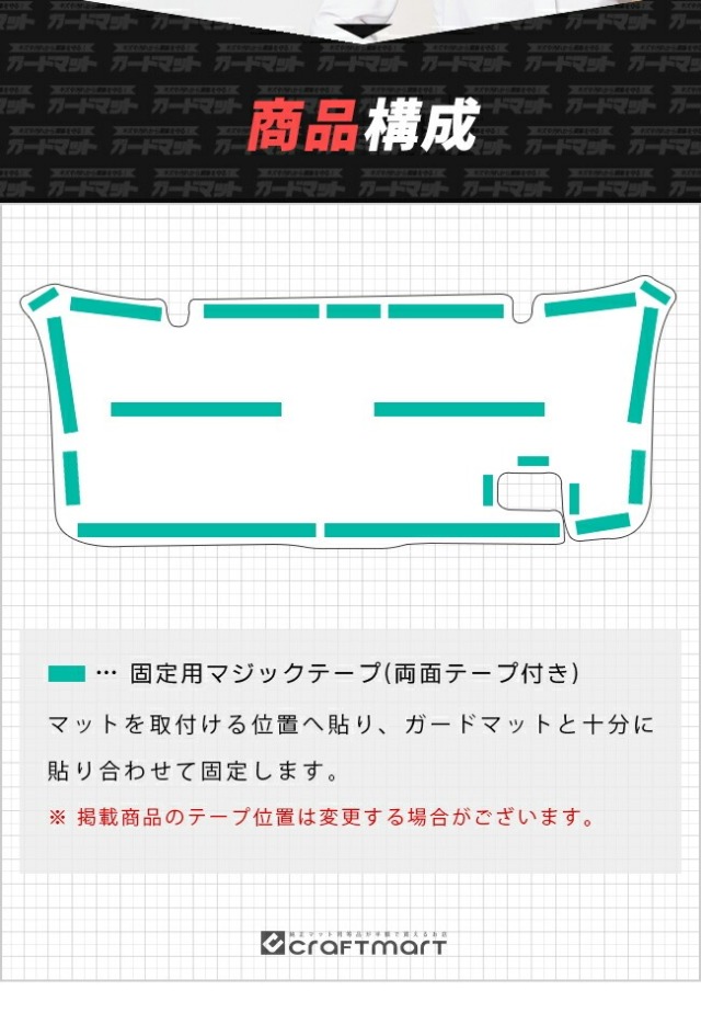 マツダ CX-5 KF系 ガードマット キックガード バックドアトリム用 1枚