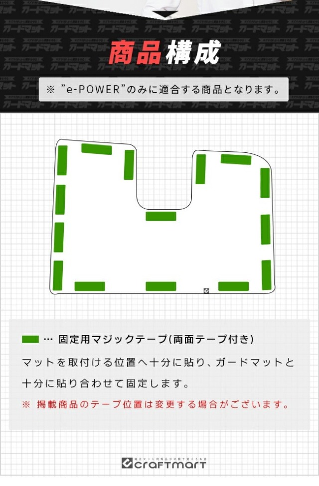 アクセルガード　【1袋(3セット)×8袋】 特許取得済）ドアキックガード 8点セット 日産 キックス（型式