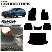 スバル クロストレック GU系 フロアマット ラゲッジマット セット ラバーシリーズ 専用 車用アクセサリー カーマット 内装カスタム 車用品 内装パーツ GUD GUE ハイブリッド オフロード 4WD