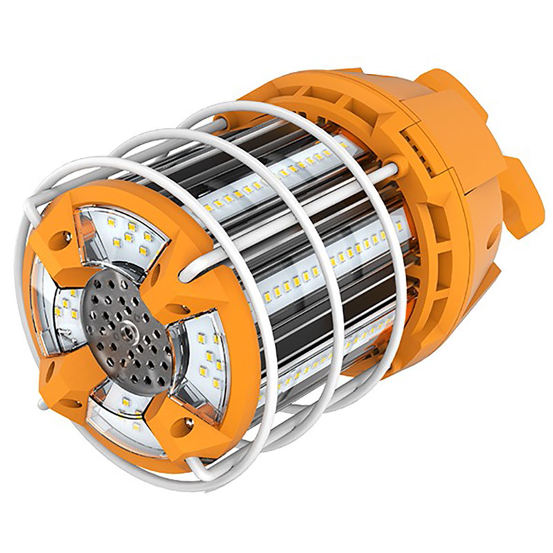 水銀灯用コーン型ガード付き コンセント付き 防水LED 100W 400W
