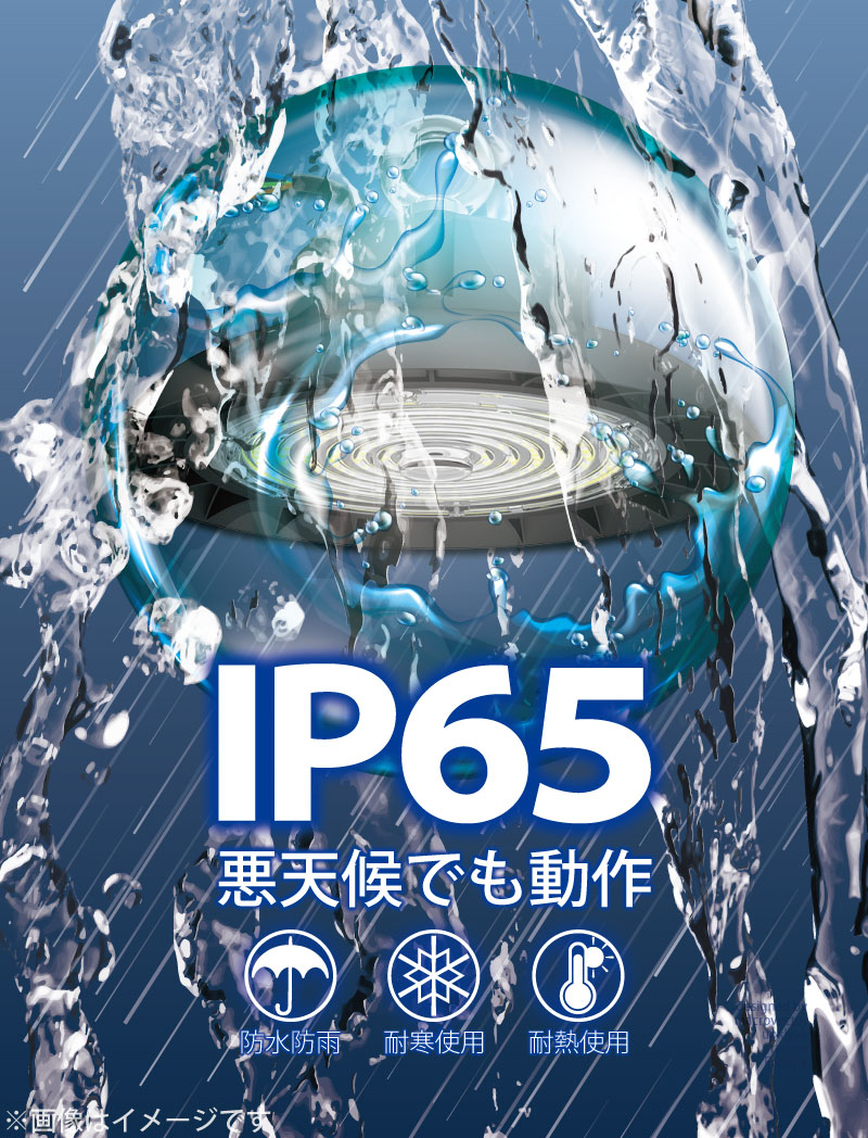 CR-MHL100NC-H 高天井用投光器 LED 水銀灯100W 直付 防塵・防水 IP65 19000lm SOSEN ルミレッズ 一体型電源 UFOライト 吊下げ型