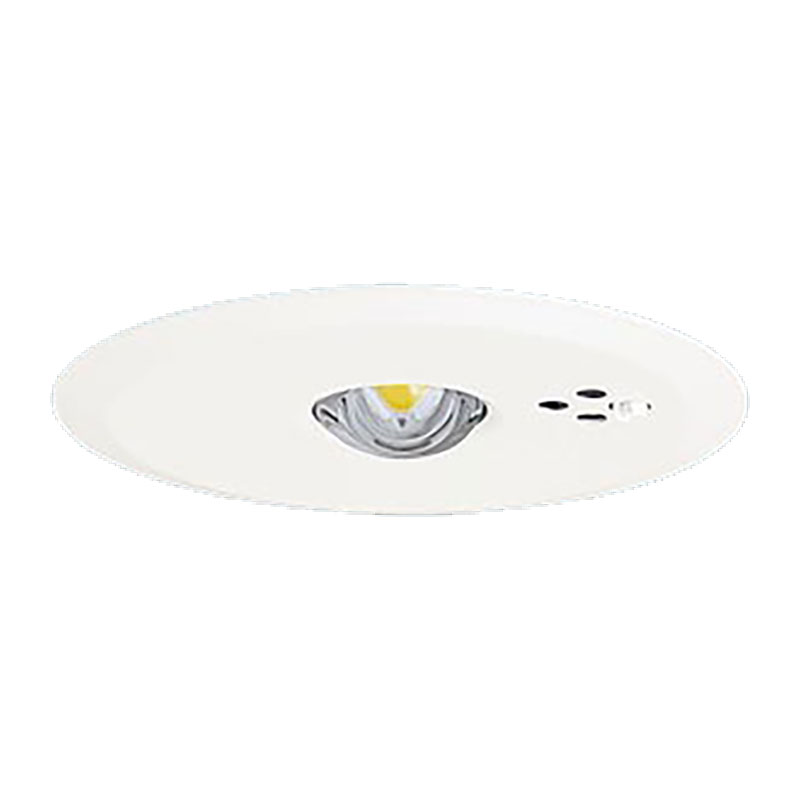 【在庫あり】【送料無料】パナソニック NNFB90605K 天井埋込型　LED（昼白色）　非常用照明器具　30分間タイプ・LED低天井・小空間用（～3m）　自己点検スイッチ付・リモコン自己点検機能付／埋込穴φ100