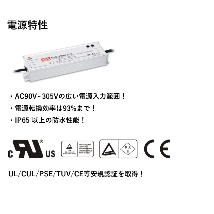 LED水銀灯ランプ 水銀灯400W相当 E39  昼白色 消費電力100W 別置き電源