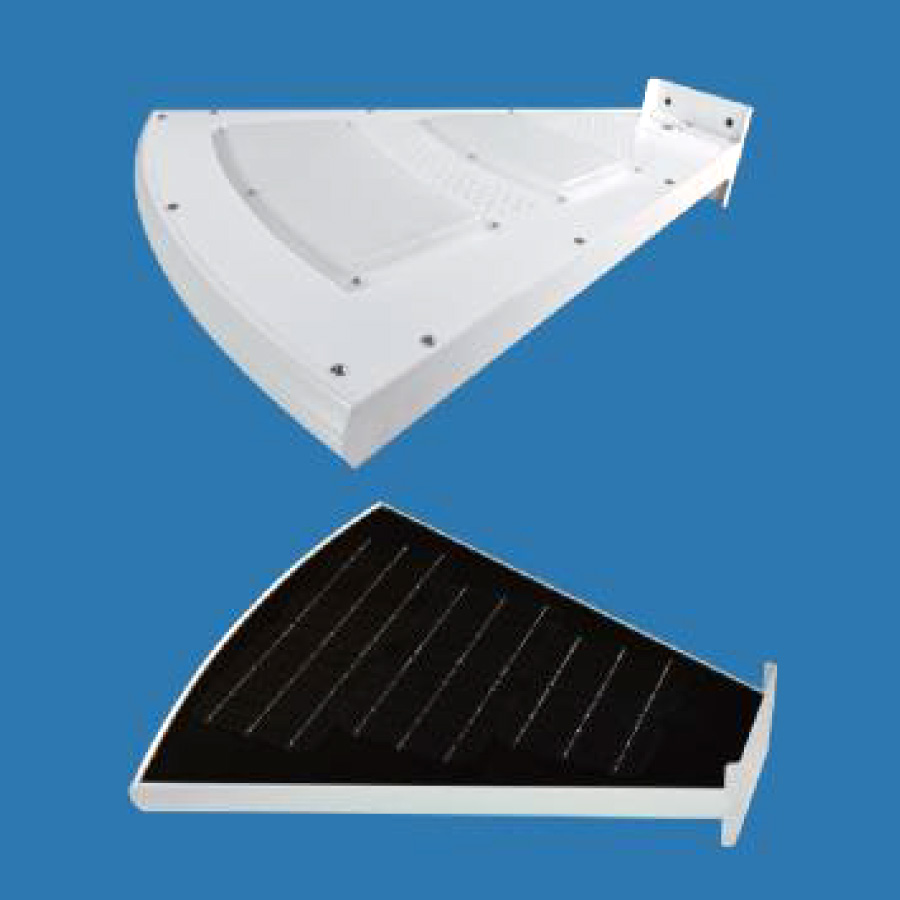 ソーラー街路灯 ソーラー 街灯 夜間自動点灯 15w 太陽光LED パネル・金物セット（ポール別売）