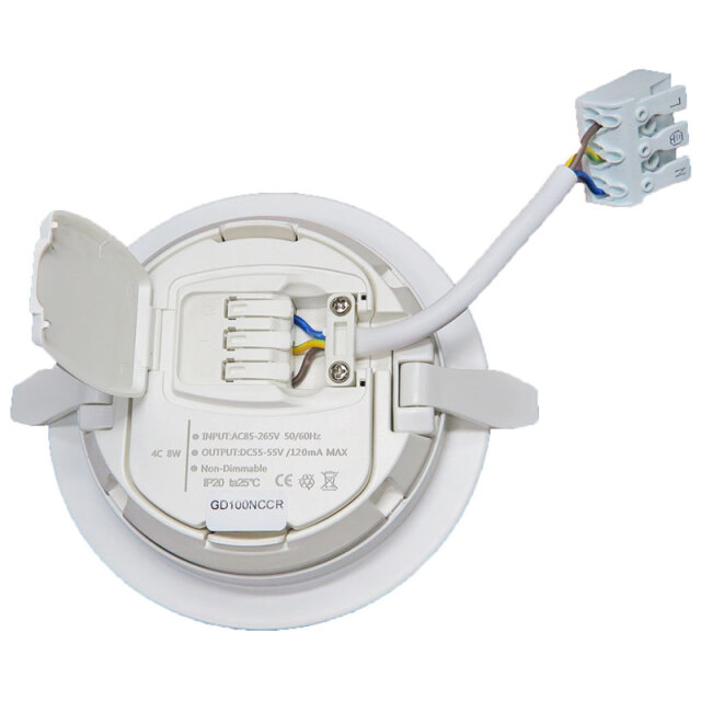 LEDダウンライト 薄型 100Φ 8W 電球色/昼白色/昼光色