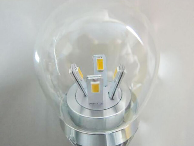 LED電球 ミニクリプトン形 クリアガラスタイプ E17 調光
