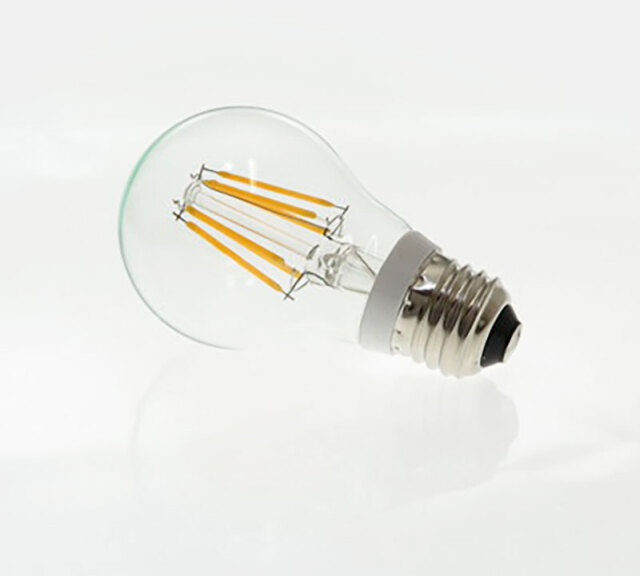 LED一般電球形 クリアガラスタイプ フィラメントタイプ 4W