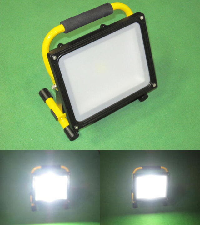 充電式LED投光器 Amazon.co.jp: LED投光器 30W 充電式 電池搭載 ポータブル投光器