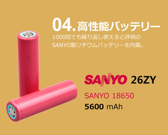LED充電式投光器(20W 5600maH 2600lm 昼光色 充電器・ケース付き)