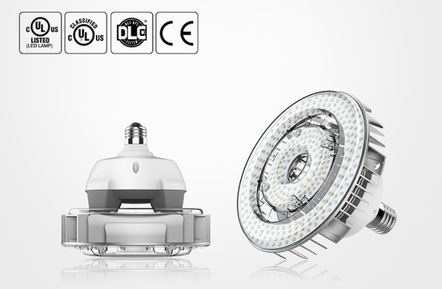 LED水銀灯 400W対応 防水 115W E39 昼白色 多機能センサー対応