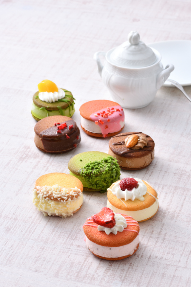＊早割＊ラングドシャサンドアイス8個入 SA-01 【関西・中四国・中部・九州・関東信越は送料込】【東北は540円、北海道は1,080円、沖縄1,620円別途加算となります】