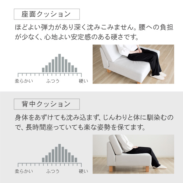 ホテルライクなお部屋が作れるユニットソファ シナモン