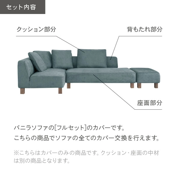 替えカバーセット [バニラS バニラM バニラL] 専用