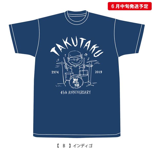 磔磔45周年記念Tシャツ