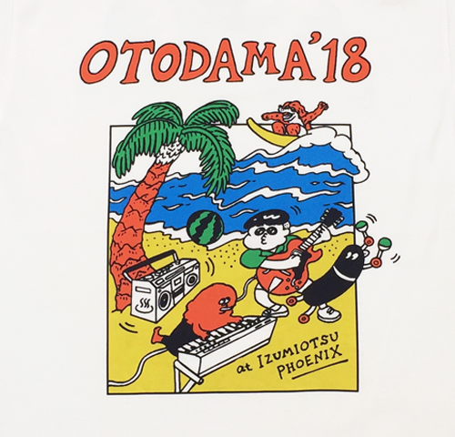 OTODAMA'18～音泉魂～ 通信販売 】新種Tシャツ
