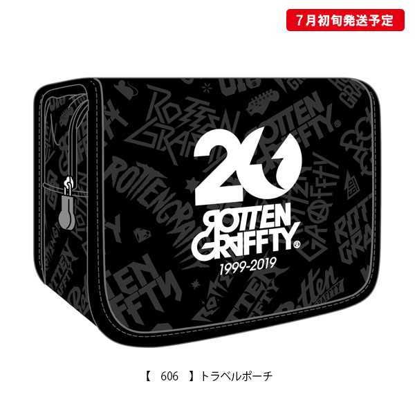 ROTTENGRAFFTY 20th Anniversary BOX 完品 ROTTENGRAFFTY 20th GOODS 】 トラベルポーチ