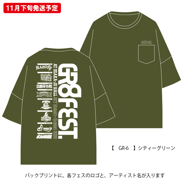 フェス　バンド　Tシャツ 今年のTシャツはTHE CHERRY COKE$のKATSUO TxCxCxSさんデザイン