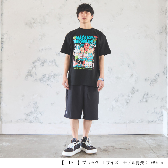 京都大作戦2025 牛若Tシャツ ブラック/XL 京都大作戦2025 第2次事前通販 】 牛若Tシャツ 《申込期間4/14