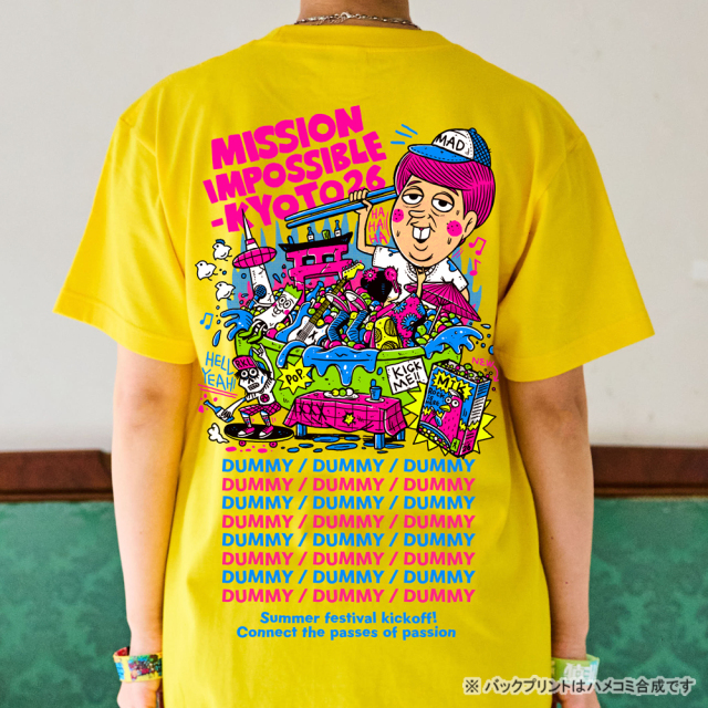 モコアズ今季完売Tシャツ 京都大作戦2026 第2次事前通販 】 キョートマッドシリアルTシャツ