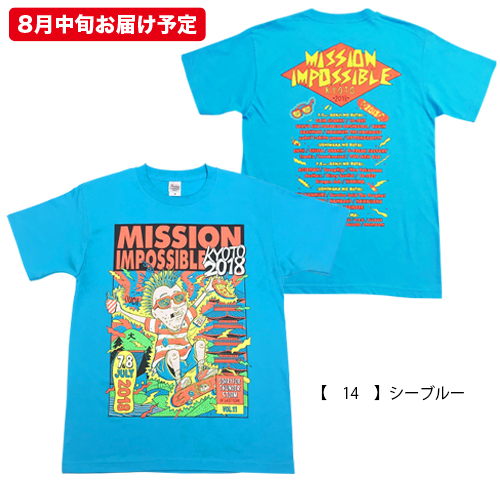 京都大作戦2018 通信販売 】京都漫遊Tシャツ （8月中旬発送予定）