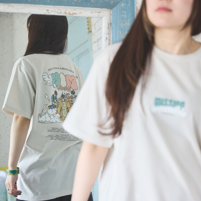 dustbox 京都大作戦2025限定 Tシャツ白 XL 京都大作戦2025 事後通販 】 鴨川Tシャツ 《申込期間7/8～7/14