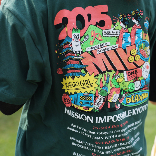 京都大作戦2025 事後通販 】 鴨川Tシャツ 《申込期間7/8～7/14