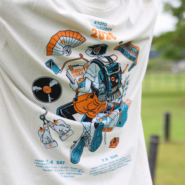 京都大作戦2026 事後通販 】 キョウトサンサクTシャツ 《申込期間7/6