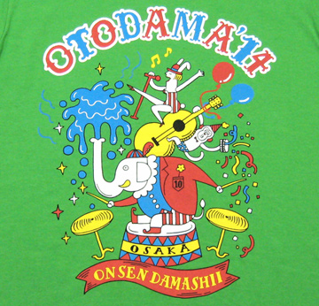 オトダマ大サーカス(ゾウ団長)Tシャツ