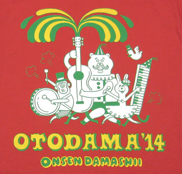 オトダマ音楽隊(クマ隊長)Tシャツ