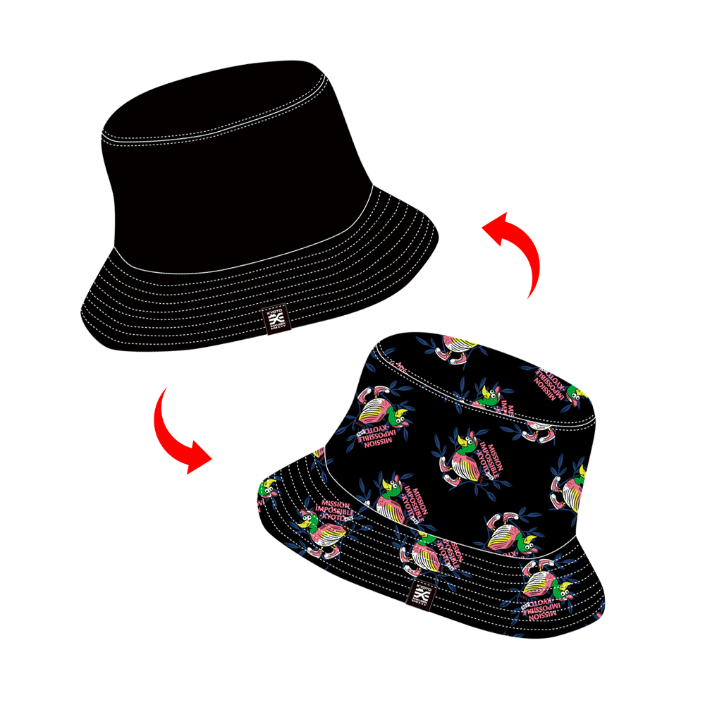 GDC KJ リバーシブルバケットハット GDC KJ リバーシブルバケットハット