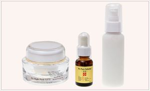 ★サロン専売品【送料無料】しわ・たるみ・シミ・毛穴・ほうれい線対策！大好評　リフトアップ　ジェル　ローション＋８種のエイジングケア成分の原液だけでつくられた原液容液＋ＰＡナイトパックのお得なセット！：ＰＡ３点セットＢ