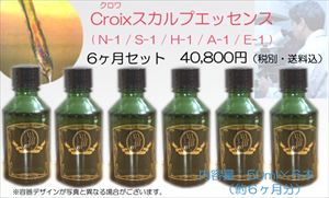 【サロン専売品】Ｃｒｏｉｘ解析サービス、サロンクリニックで自分の毛髪解析を受けた方用タイプ別スカルプエッセンス！自分のタイプに合わせてお選びください！　頭皮マッサージ等の施術用スカルプエッセンス：Ｃｒｏｉｘスカルプエッセンス６か月分セット５０ｍｌ×６本