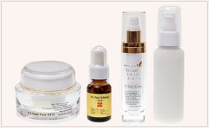 ★サロン専売品【送料無料】シワ・たるみ・くすみ・毛穴・ほうれい線対策！大好評　リフトアップ　ジェル　ローション＋８種のエイジングケア成分の原液だけでつくられた原液美容液＋パックのお得なセット！：ＰＡ３点セットＣ