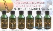 【サロン専売品】Ｃｒｏｉｘ解析サービス、サロンクリニックで自分の毛髪解析を受けた方用タイプ別スカルプエッセンス！自分のタイプに合わせてお選びください！　頭皮マッサージ等の施術用スカルプエッセンス：Ｃｒｏｉｘスカルプエッセンス６か月分セット５０ｍｌ×６本